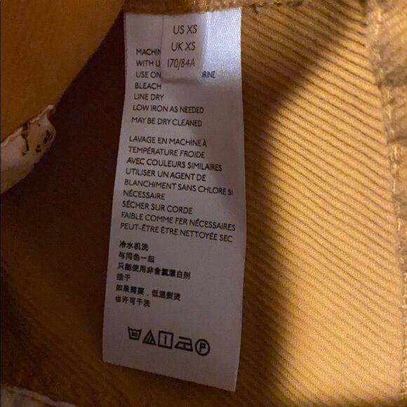 A by Anthropologie Flounced sleeves cropped Jacket size XS EUC - Picture 8 of 13